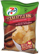 7-Select Texas Style BBQ Potato Chips