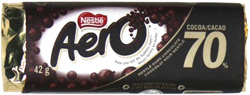 Nestle Aero Dark Chocolate