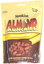 Sunkist Almond Munchies Buttered Up