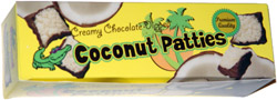 Creamy Chocolate Dipped Coconut Patties