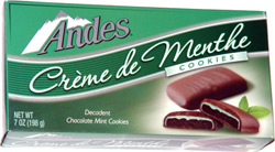 Andes Crème de Menthe Cookies