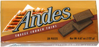 Andes Toffee Crunch Thins