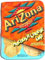 AriZona Combo Tray Nachos 'n' Cheese Dip