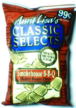 Aunt Lisa's Classic Selects Smokehouse B-B-Q Hearty Potato Chips