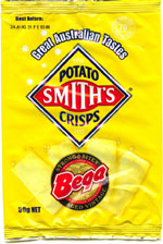 Smith's Potato Crisps Bega Strong & Bitey