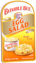 Bumble Bee Egg Salad with Crackers