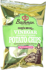 Bachman Golden Ridges Vinegar Potato Chips