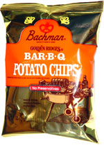 Bachman Golden Ridges Bar-B-Q Potato chips