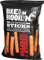 Baked in Brooklyn Sticks Roasted Chile Pepper with Sesame Seeds