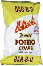 Ballreich's Marcelled Potato Chips Bar-B-Q