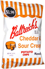 Ballreich's Cheddar & Sour Cream Potato Chips