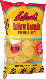 Ballreich's Yellow Rounds Tortilla Chips