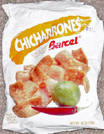 Barcel Chicharrones Chili & Lime Flavored Fried Wheat Flour Snack