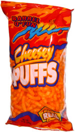 Barrel o' Fun Cheesey Puffs