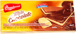 Bauducco Triple Chocolate Wafer
