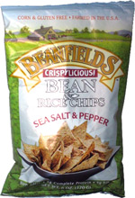 Beanfields Crispylicious! Bean & Rice Chips Sea Salt & Pepper