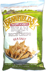 Beanfields Crispylicious! Bean & Rice Chips Sea Salt