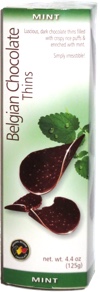 Belgian Chocolate Thins Mint