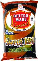 Better Made Special Sweet BBQ Potato Chips