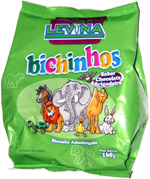 Bichinhos Sabor Chocolate Brigadeiro Biscoito Amanteigado