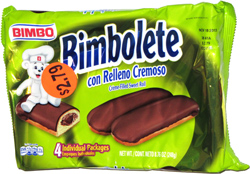 Bimbolete con Relleno Cremoso