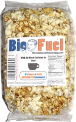 BioFuel Caffeinated Popcorn