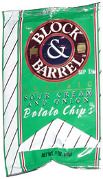 Block & Barrel Classic Sour Cream & Onion Potato Chips