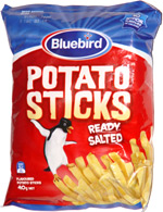 Bluebird Potato Sticks Ready Salted