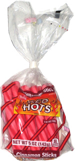 Bob's Red Hots Cinnamon Sticks