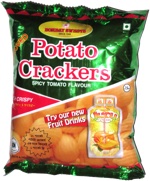 Bombay Sweets Potato Crackers Spicy Tomato Flavor