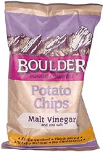 Boulder Malt Vinegar and Sea Salt Potato Chips