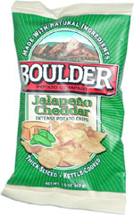 Boulder Potato Company Jalapeño Cheddar Intense Potato Chips!