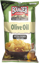 Boulder Canyon Natural Foods Olive Oil Kettle Cooked Potato Chips