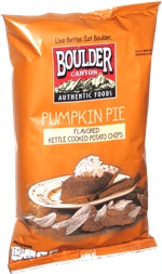 Boulder Canyon Authentic Foods Pumpkin Pie Flavored Kettle Cooked Potato Chips