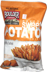 Boulder Canyon Natural Foods Baked Sweet Potato Fries Lightly Salted