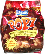 Brach's Popz Milk Chocolate Covered Caramel Popcorn
