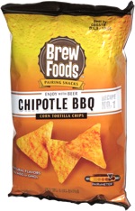 Brew Foods Pairing Snacks Chipotle BBQ Corn Tortilla Chips