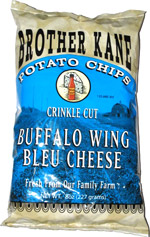 Brother Kane Potato Chips Crinkle Cut Buffalo Wing Bleu Cheese