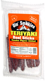 Buffalo Bills Ole' Smokies Teriyaki Beef Sticks