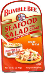 Bumble Bee Seafood Salad with Crab!