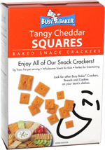 Busy Baker Tangy Cheddar Squares