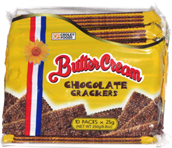 Butter Cream Chocolate Crackers