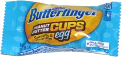 Butterfinger Peanut Butter Cups Egg