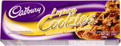 Cadbury Luxury Cookies Chocolate Chunk