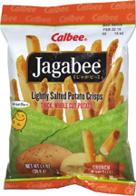 Jagabee Lightly Salted Potato Crisps