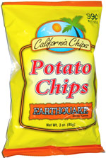 California Chips Earthquake Potato Chips