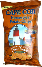 Cape Cod Homestyle Potato Chips Cinnamon & Sugar Sweet Potato