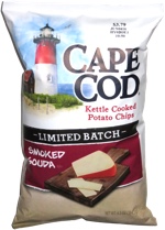 Cape Cod Kettle Cooked Potato Chips Limited Batch Smoked Gouda