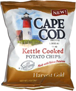 Cape Cod Kettle Cooked Potato Chips Harvest Gold