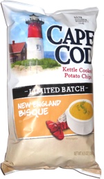 Cape Cod Kettle Cooked Potato Chips New England Bisque